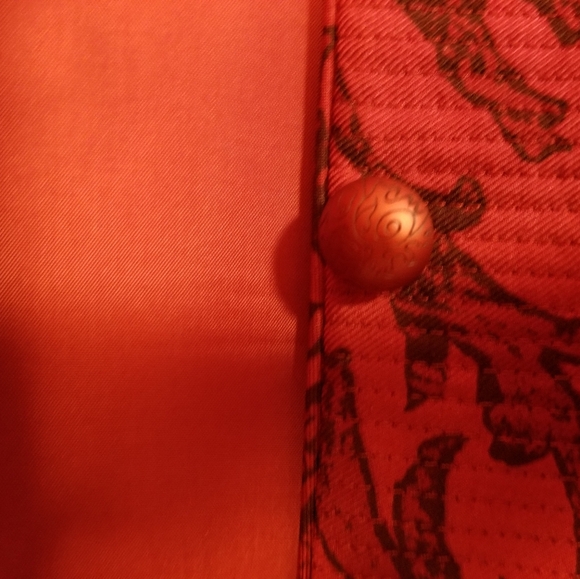 Carlisle Red Jacket and blouse, with Black Patterns - Picture 9 of 15